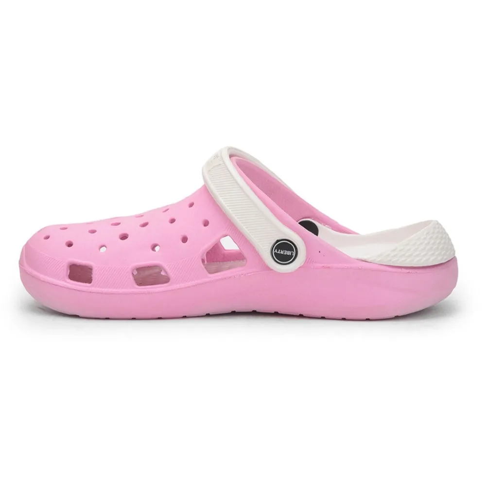 A-HA Pink Slingback Clogs For Women LPMXT-801 By Liberty