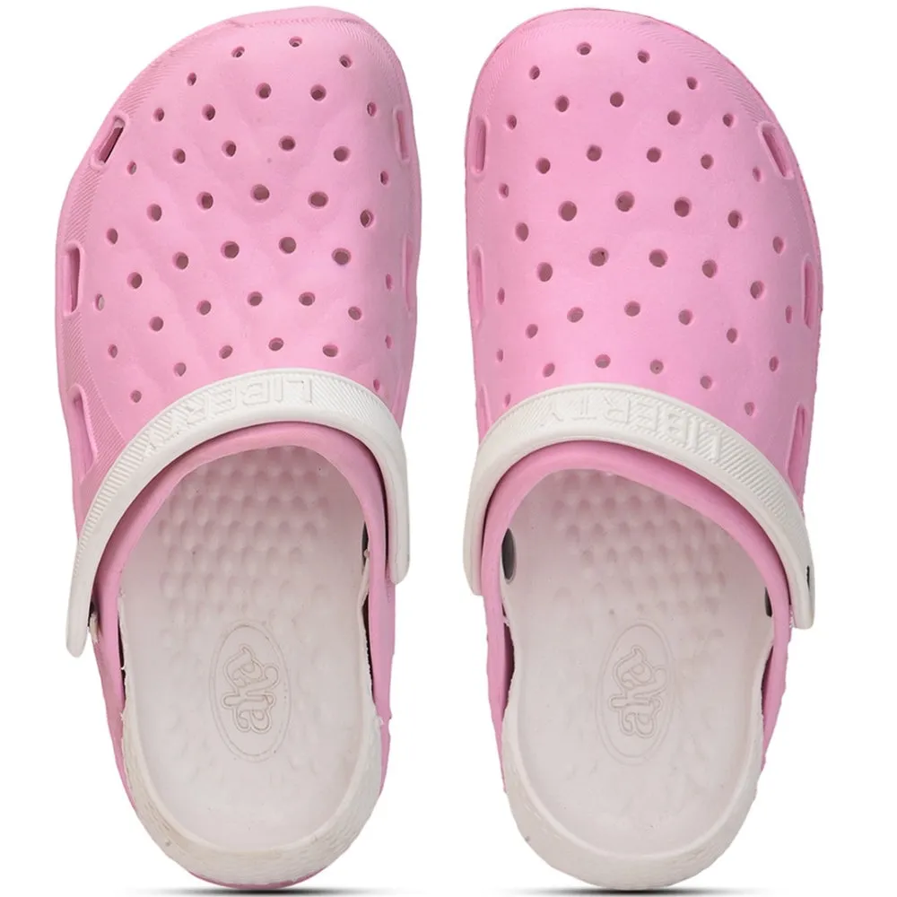 A-HA Pink Slingback Clogs For Women LPMXT-801 By Liberty