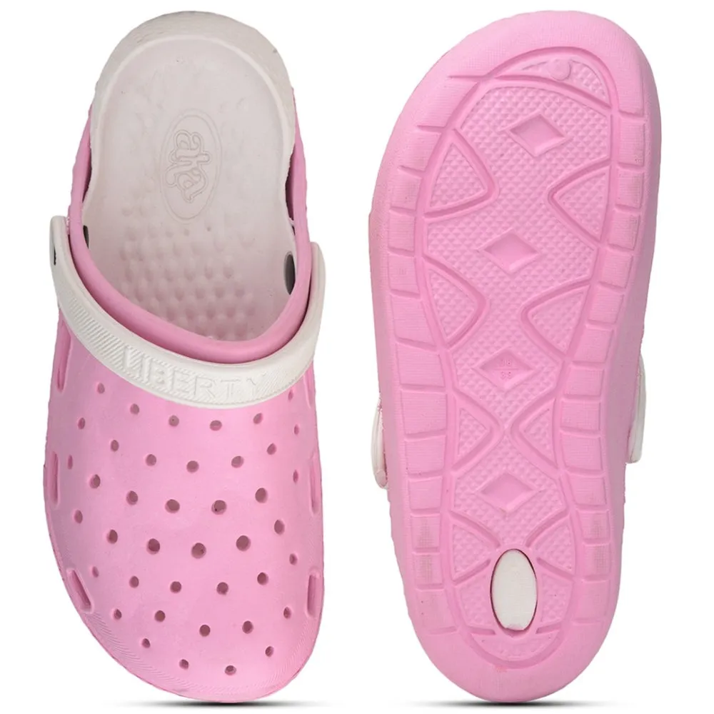 A-HA Pink Slingback Clogs For Women LPMXT-801 By Liberty