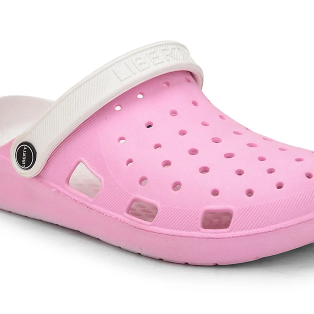 A-HA Pink Slingback Clogs For Women LPMXT-801 By Liberty