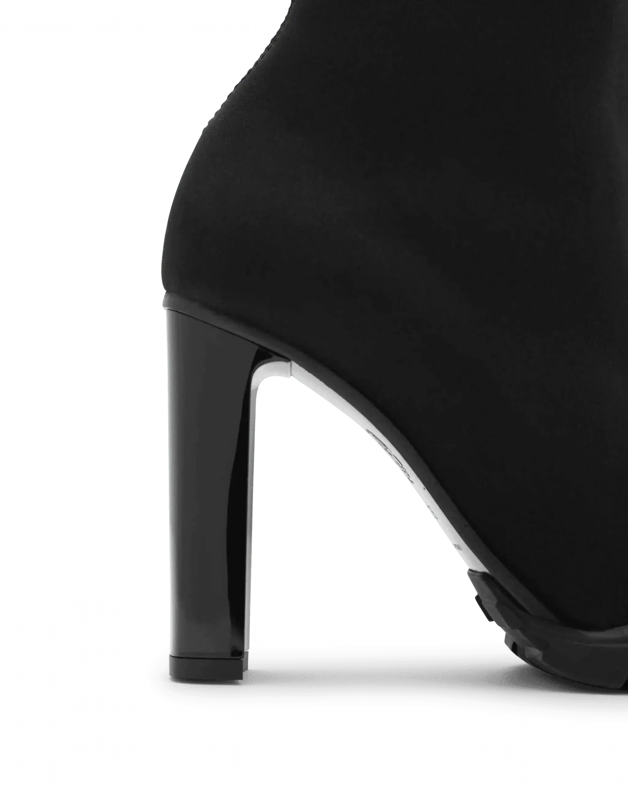 Alexander Mcqueen Shoes Women Front Zip Scuba Fabric Boots