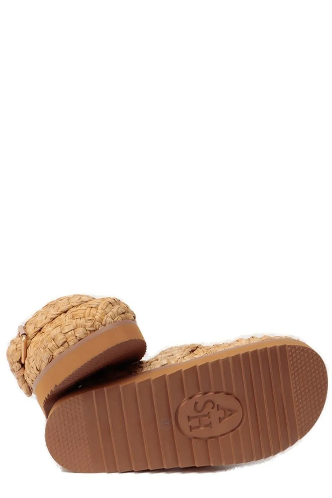 Ash Galeia Woven Almond-Toe Mules