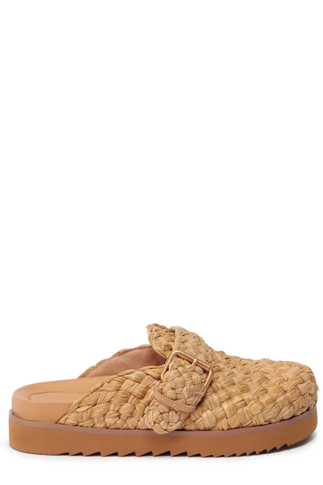 Ash Galeia Woven Almond-Toe Mules