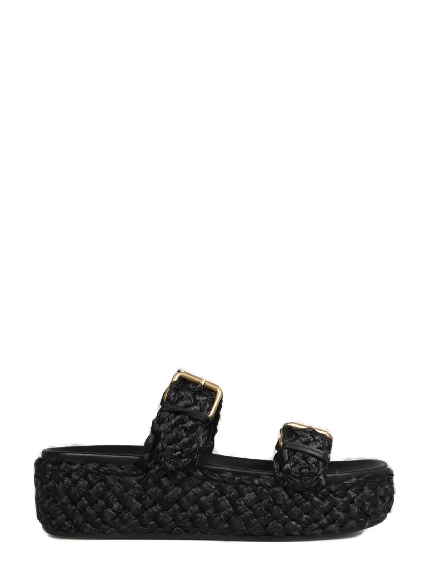 Ash Ziggy Braided Platform Sandals