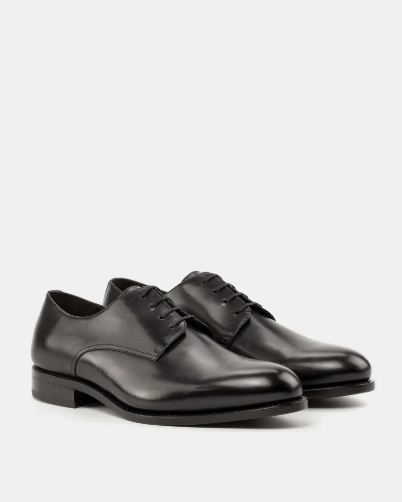 Black Calf Derby Shoe