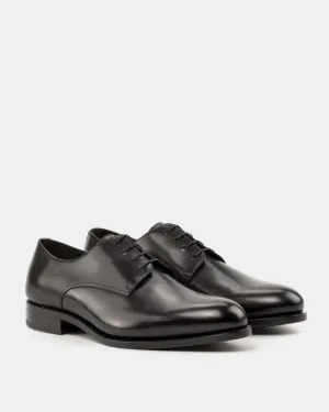 Black Calf Derby Shoe