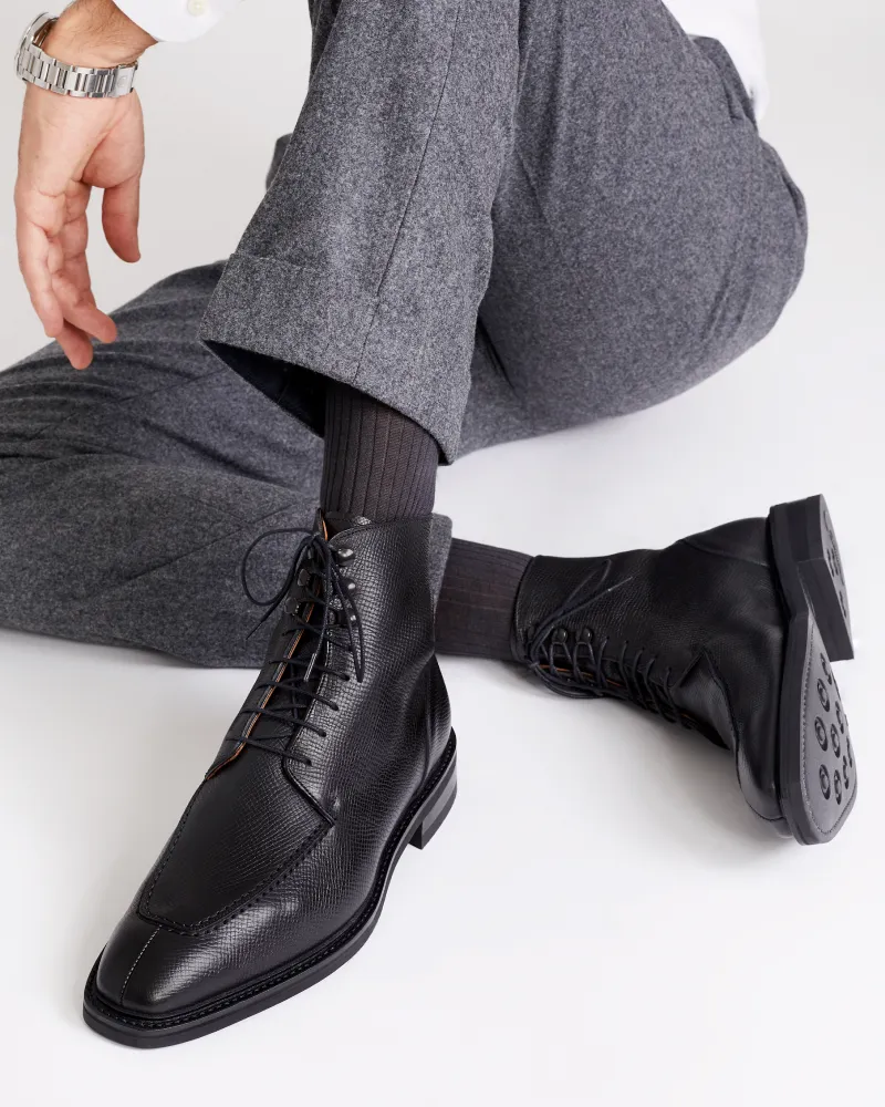 Black Split Toe Boot