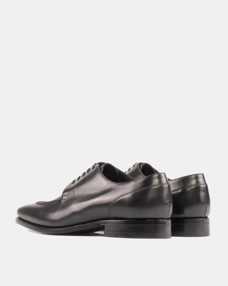 Black Split Toe Derby