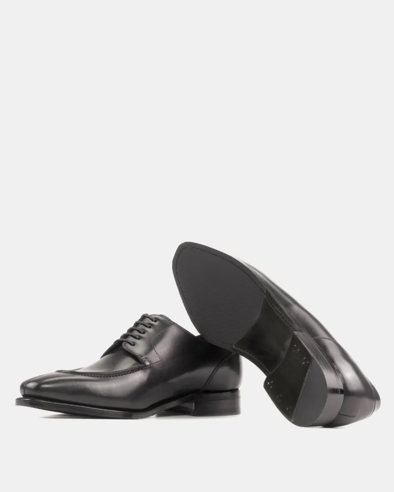 Black Split Toe Derby
