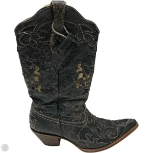 Boots Western By Corral In Black, Size: 9