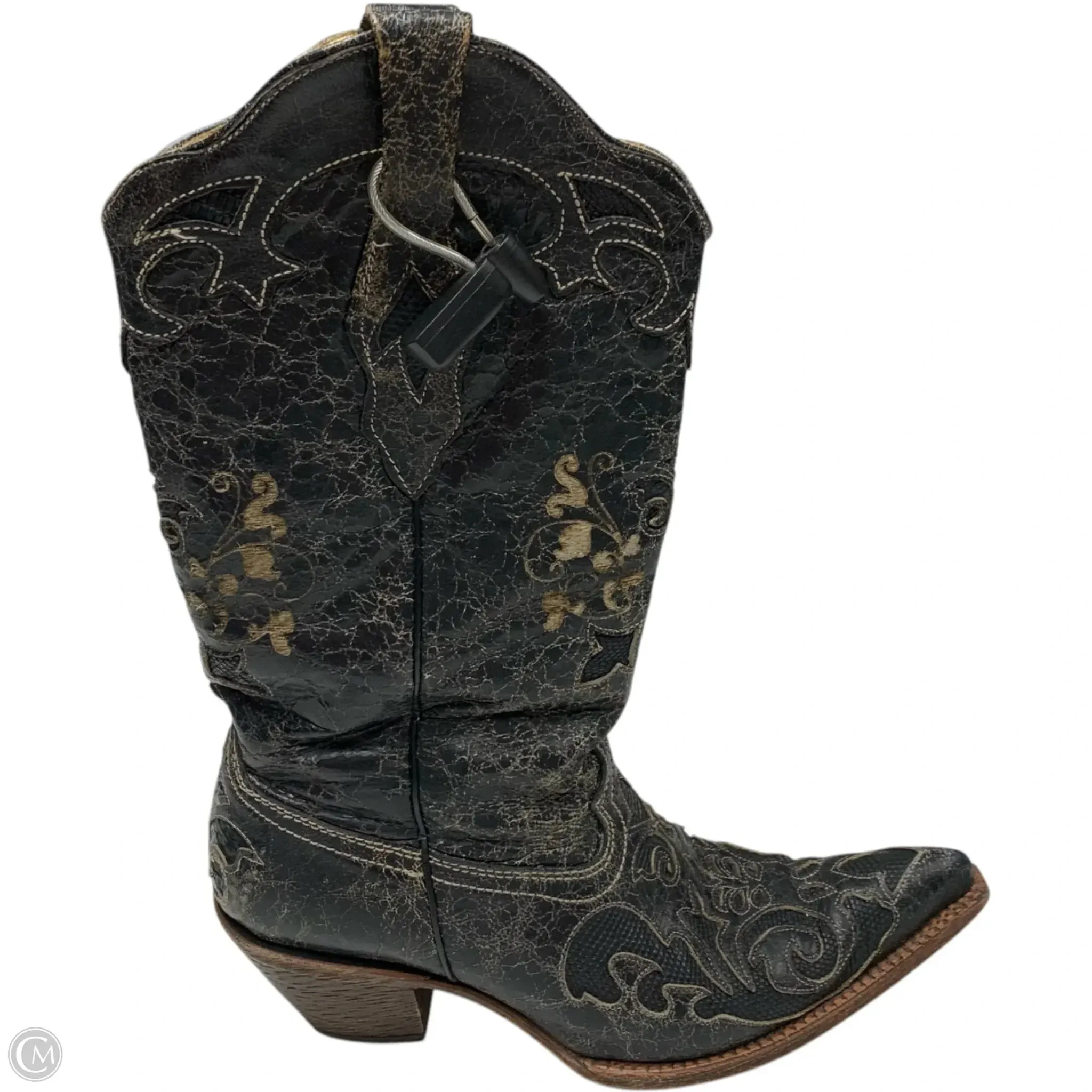 Boots Western By Corral In Black, Size: 9