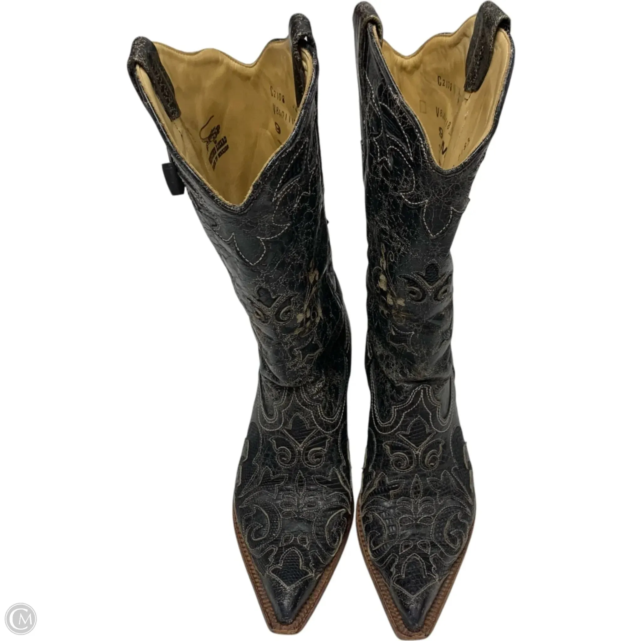 Boots Western By Corral In Black, Size: 9