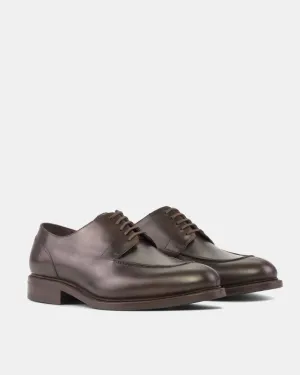 Brown Split Toe Derby