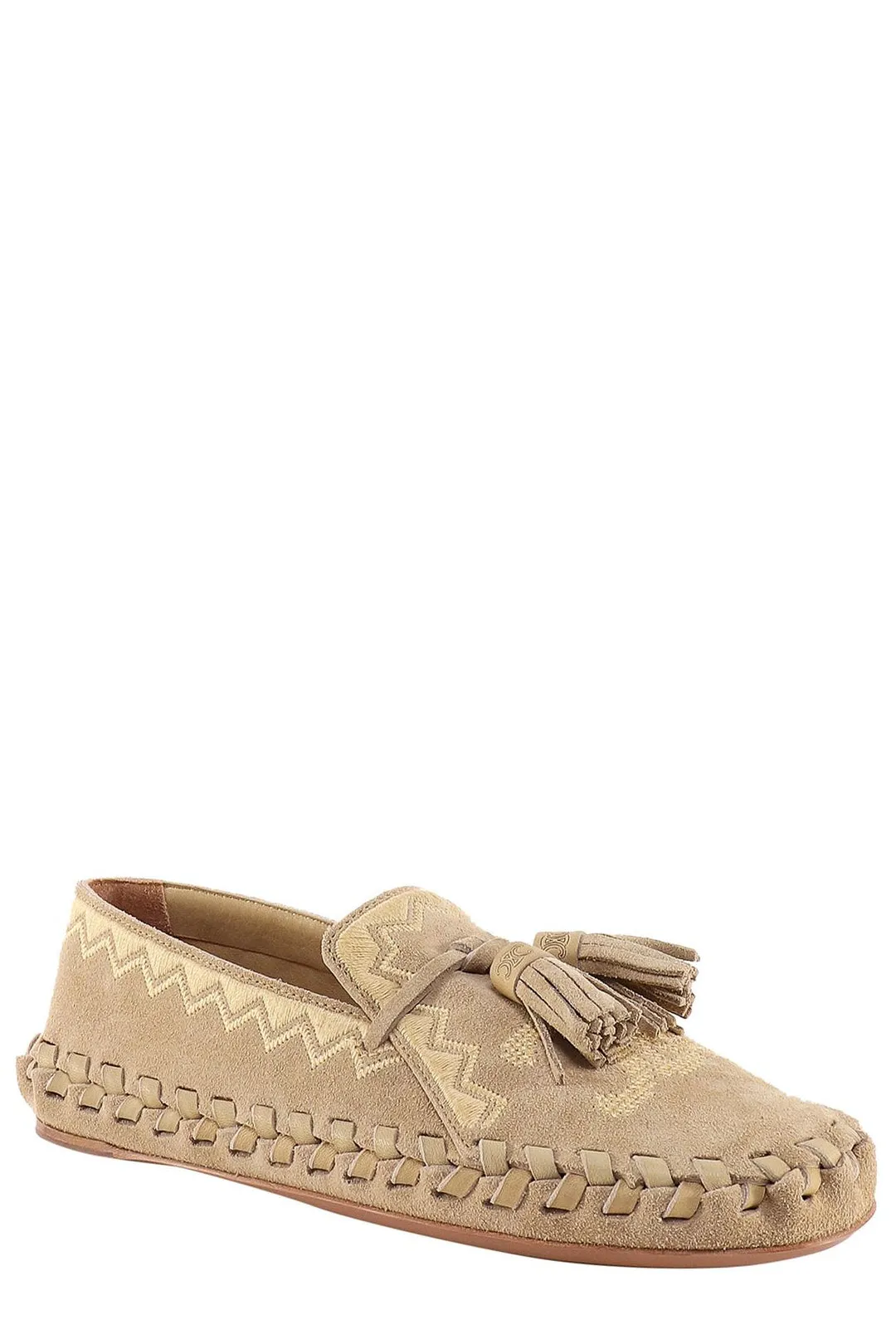 Celine Marlou Tassel Detailed Flat Shoes