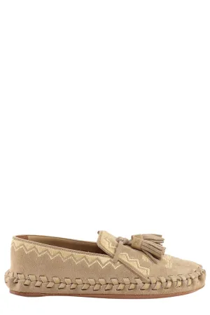Celine Marlou Tassel Detailed Flat Shoes
