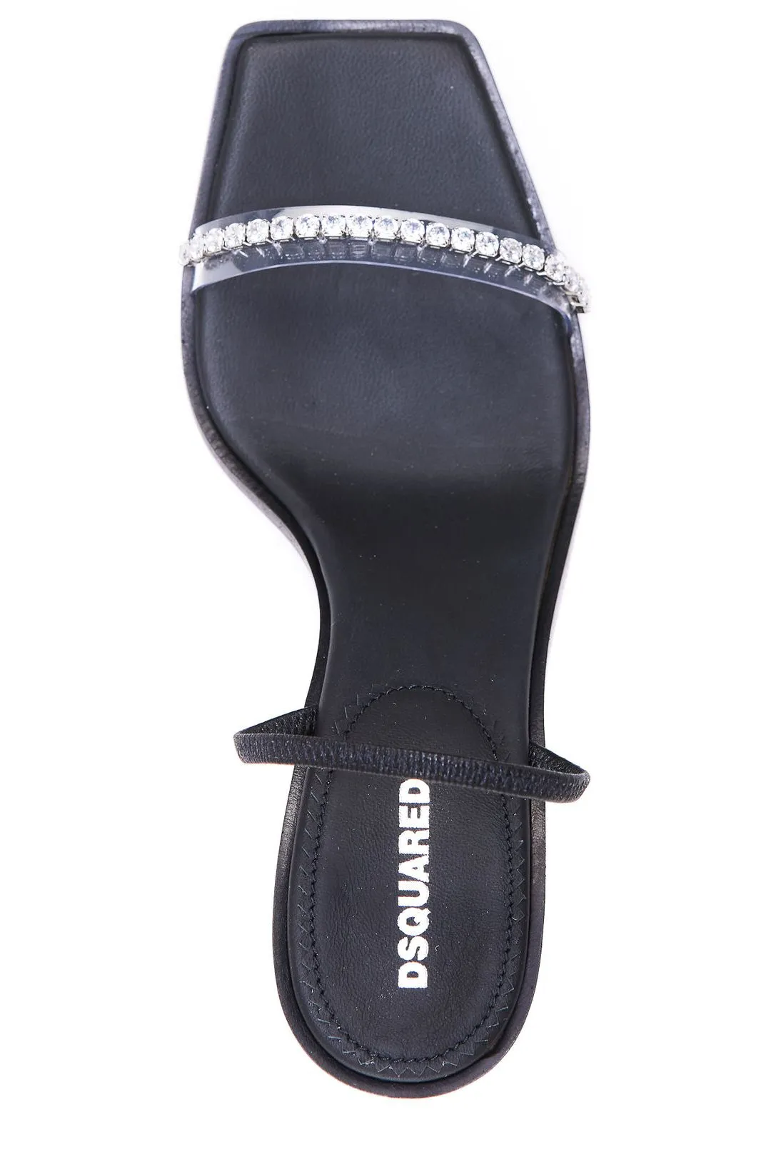 Dsquared 2 Crystal Embellished Sling Back Sandals