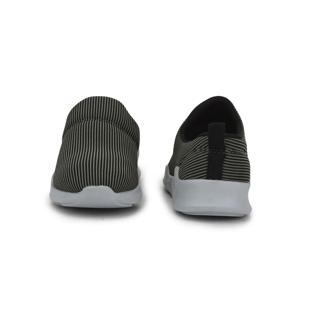 Force 10 Non Lacing Green Casual Slip on Shoes For Women AVILA-45 By Liberty
