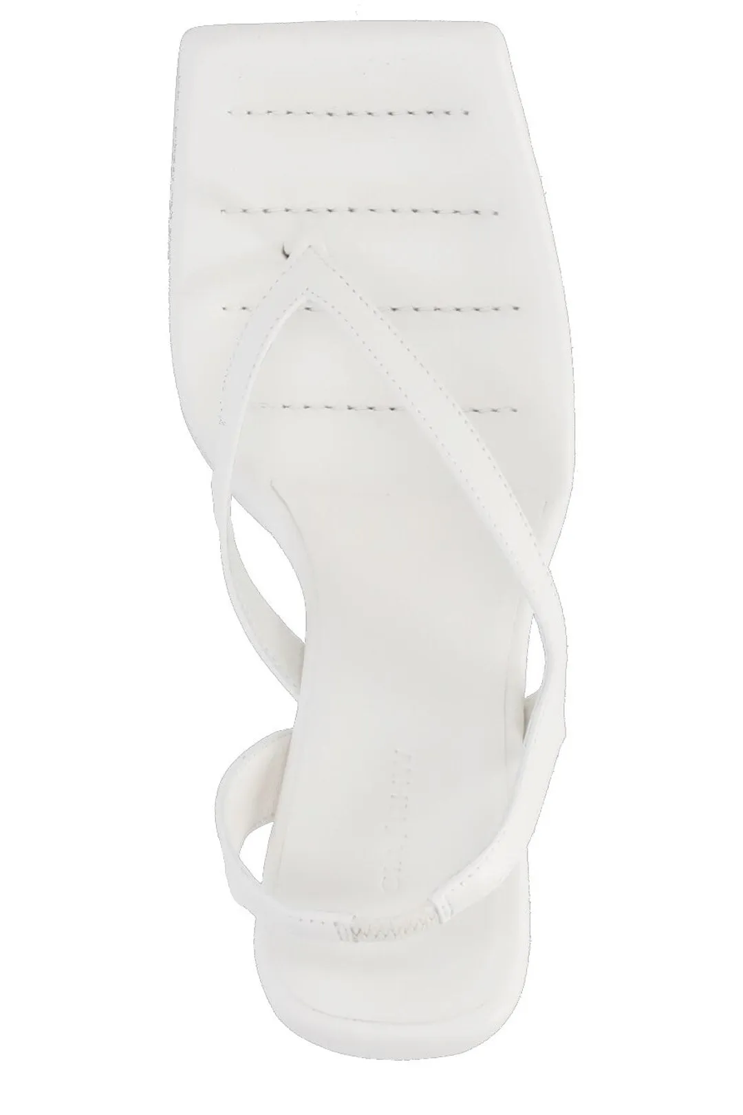 GIA BORGHINI Square Toe Heeled Sandals