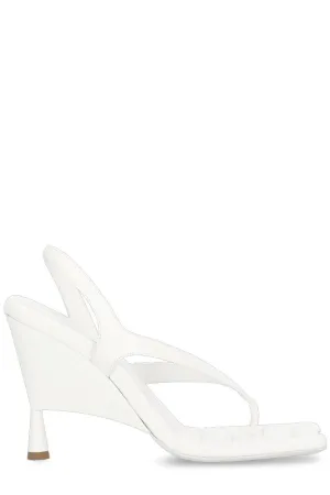 GIA BORGHINI Square Toe Heeled Sandals