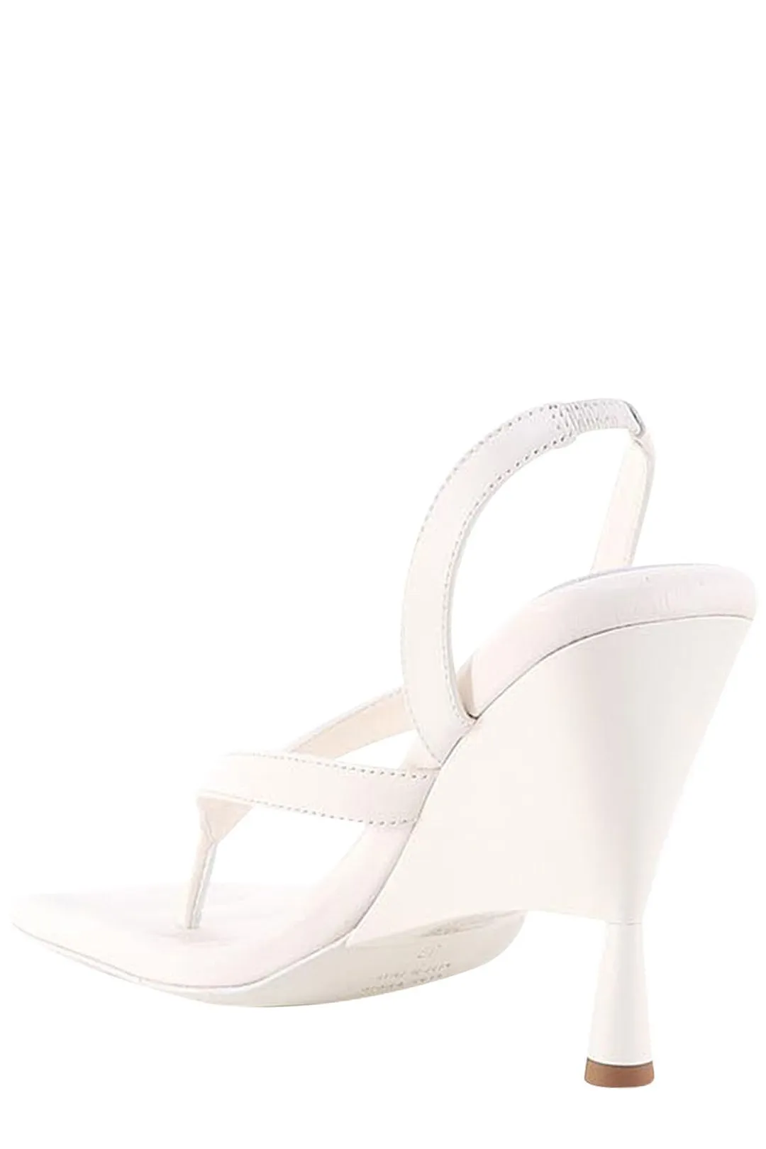 GIA BORGHINI Square Toe Heeled Sandals