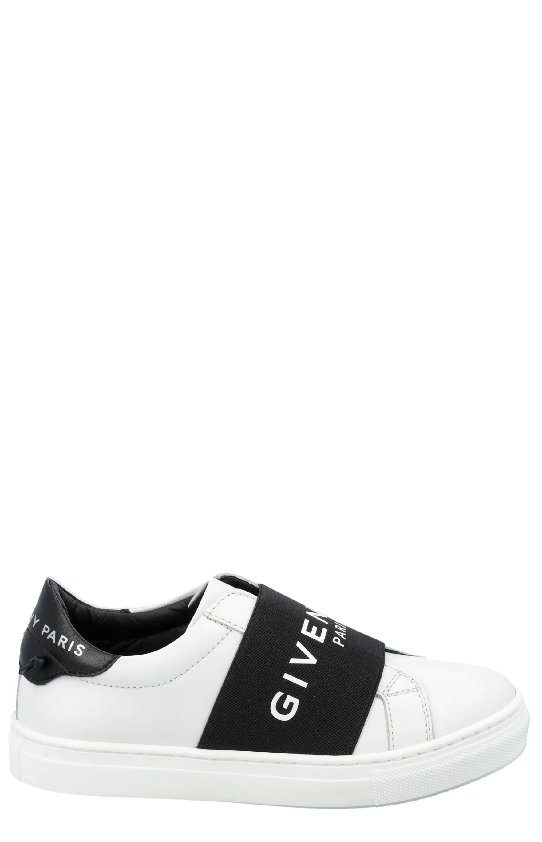 Givenchy Kid Logo Tape Round Toe Sneakers