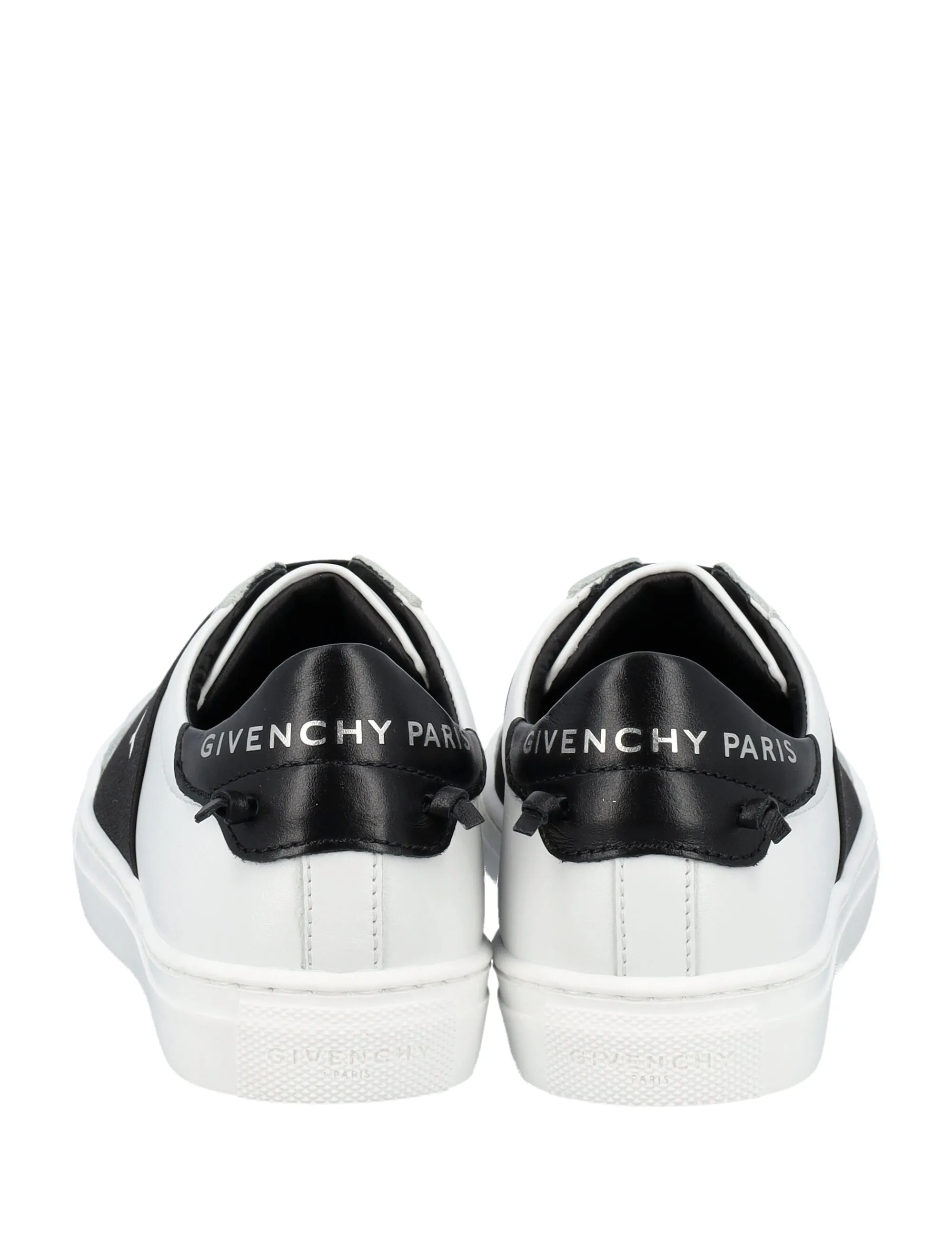 Givenchy Kid Logo Tape Round Toe Sneakers