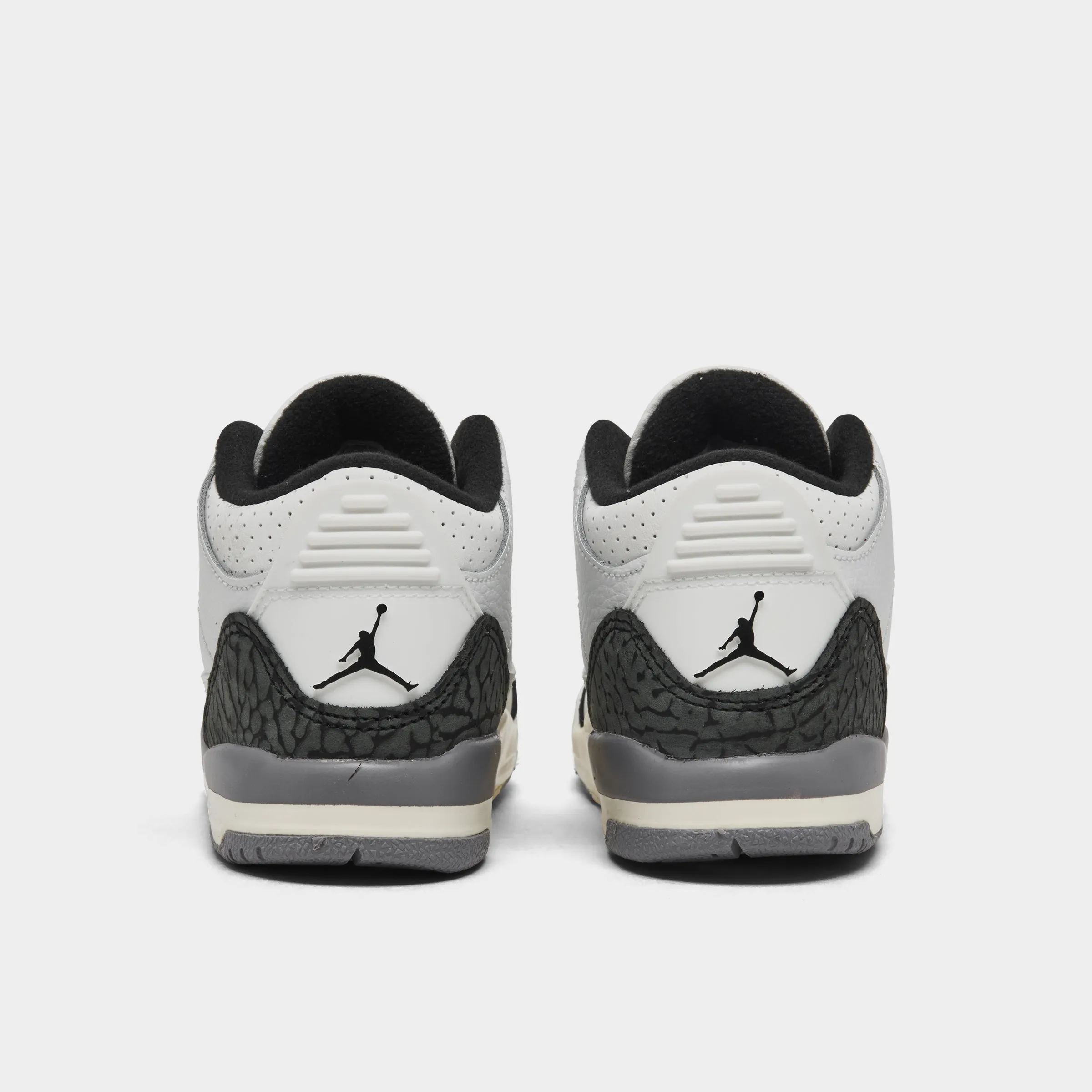 Jordan 3 Retro TD Summit White / Fire Red - Cement Grey