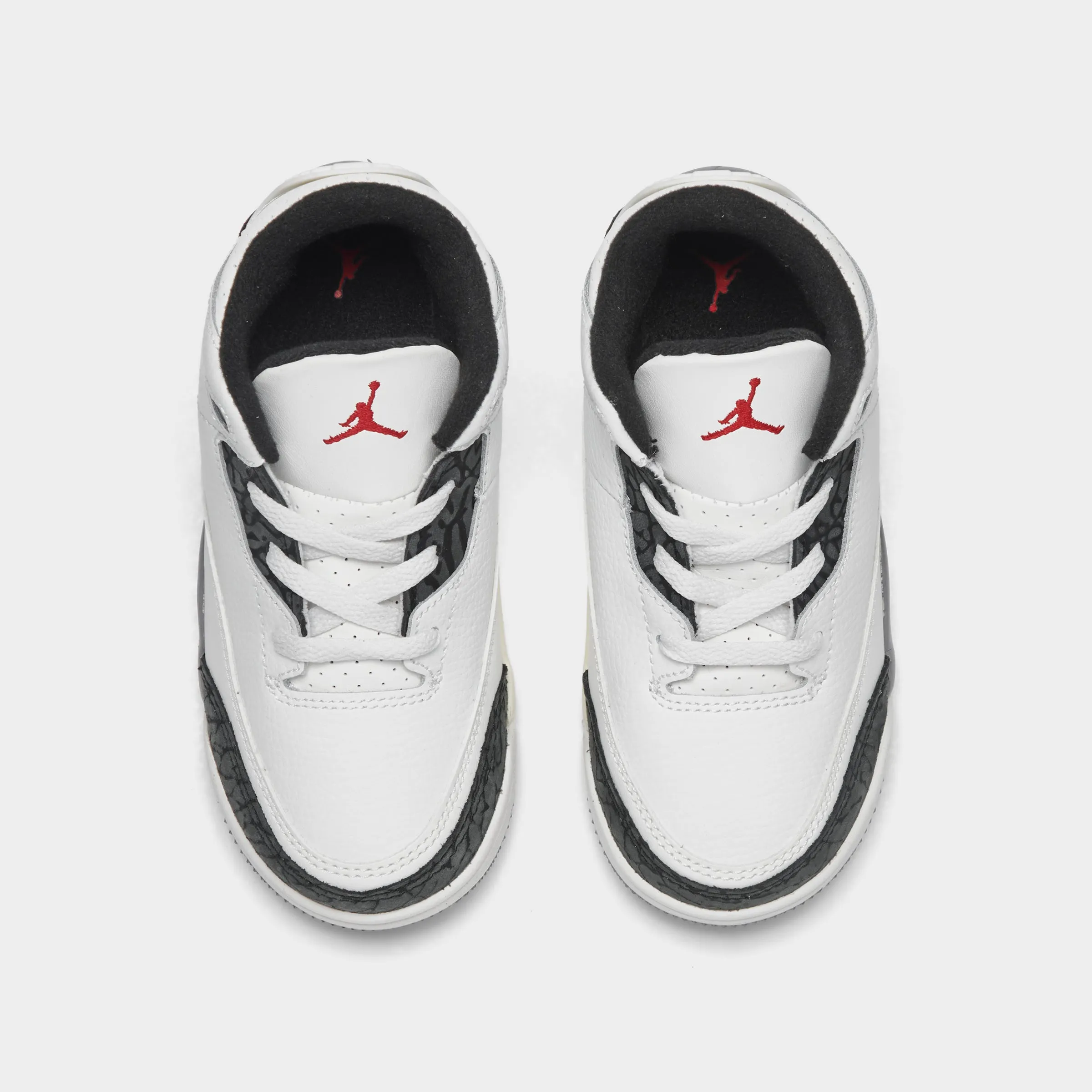 Jordan 3 Retro TD Summit White / Fire Red - Cement Grey