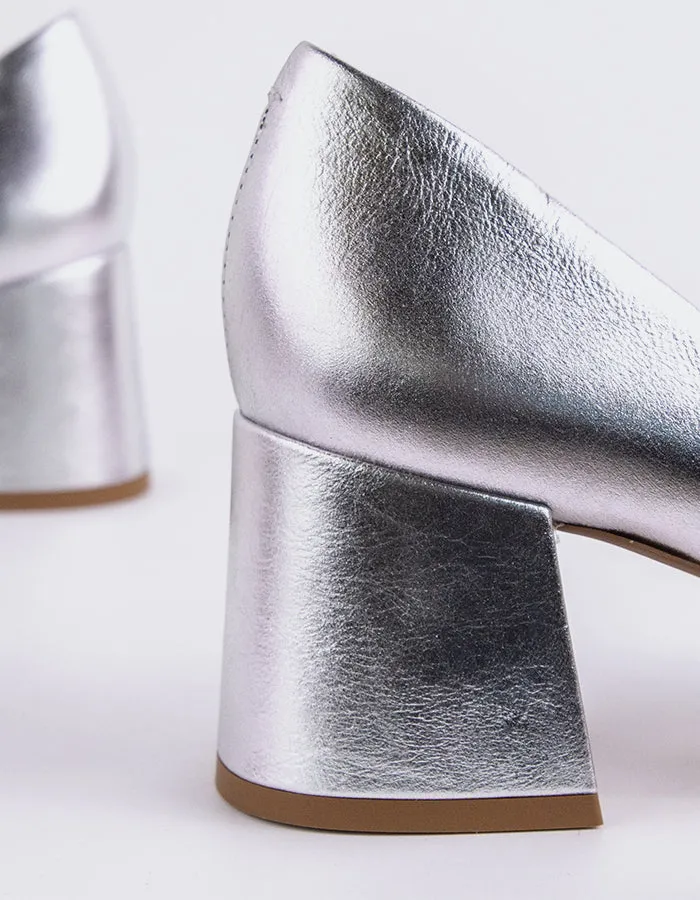 Josephine Silver Leather