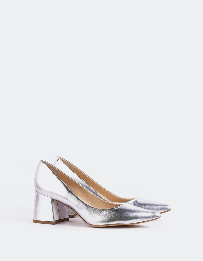 Josephine Silver Leather