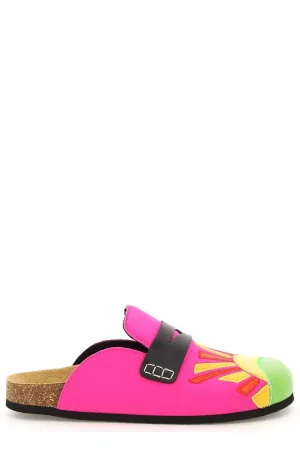 JW Anderson Graphic Printed Slip-On Mules