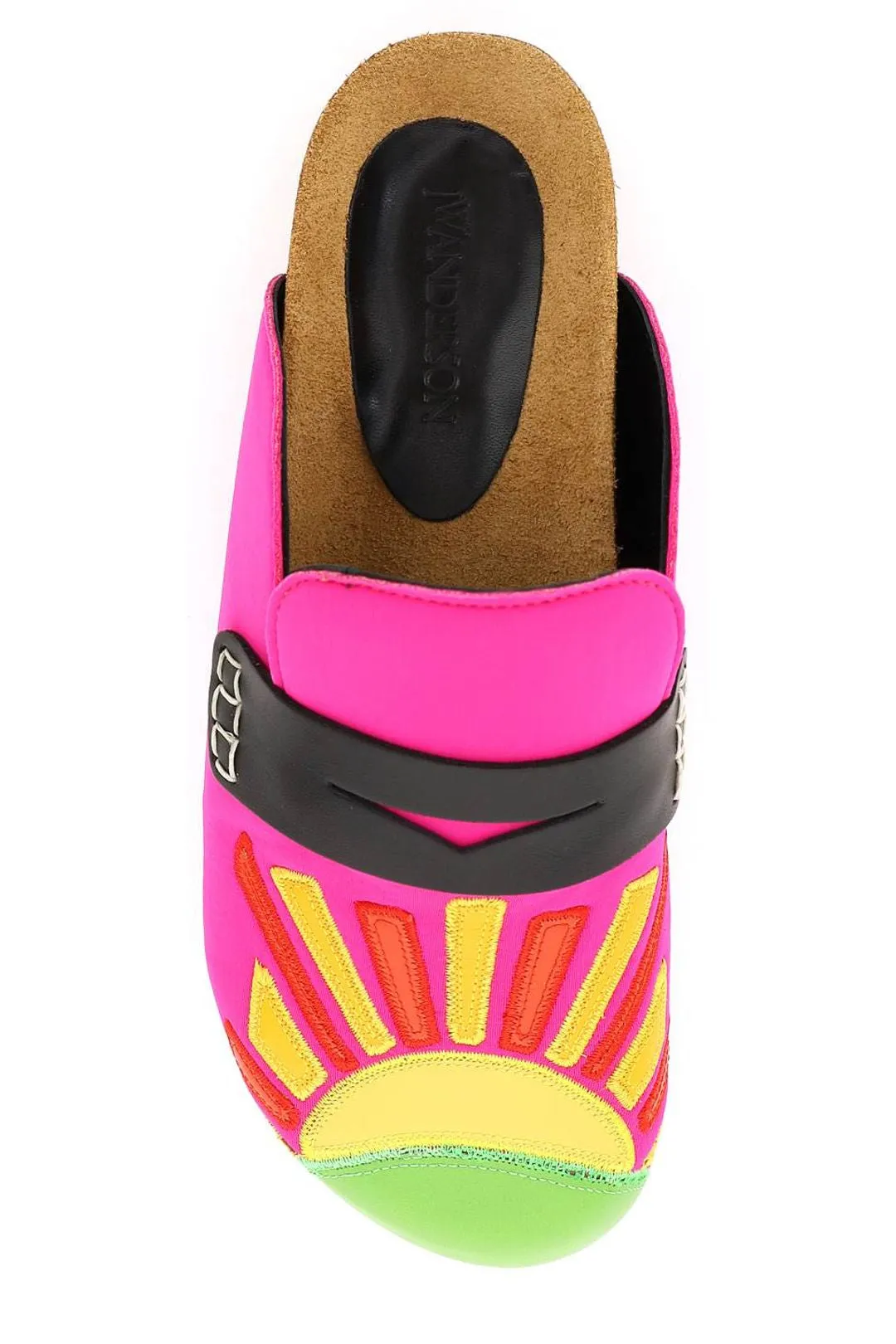 JW Anderson Graphic Printed Slip-On Mules