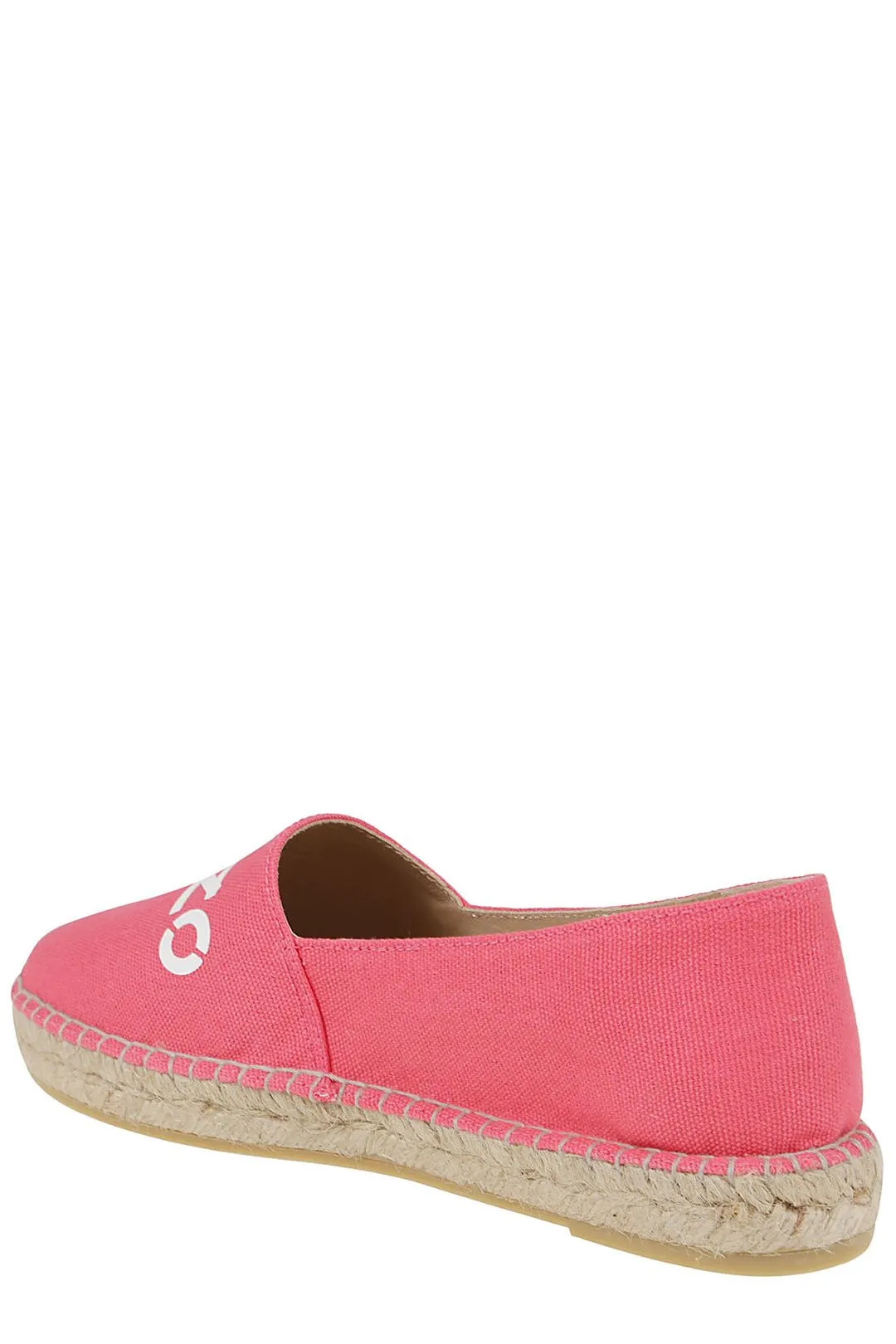 Kenzo Logo Printed Round Toe Espadrilles