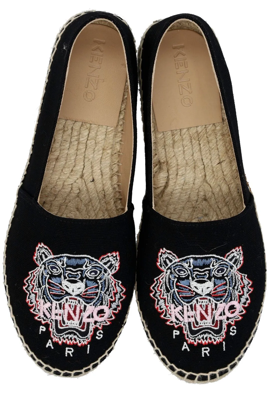 Kenzo Tiger Embroidered Espadrilles