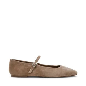 Maple Flat Shoe TAUPE SUEDE