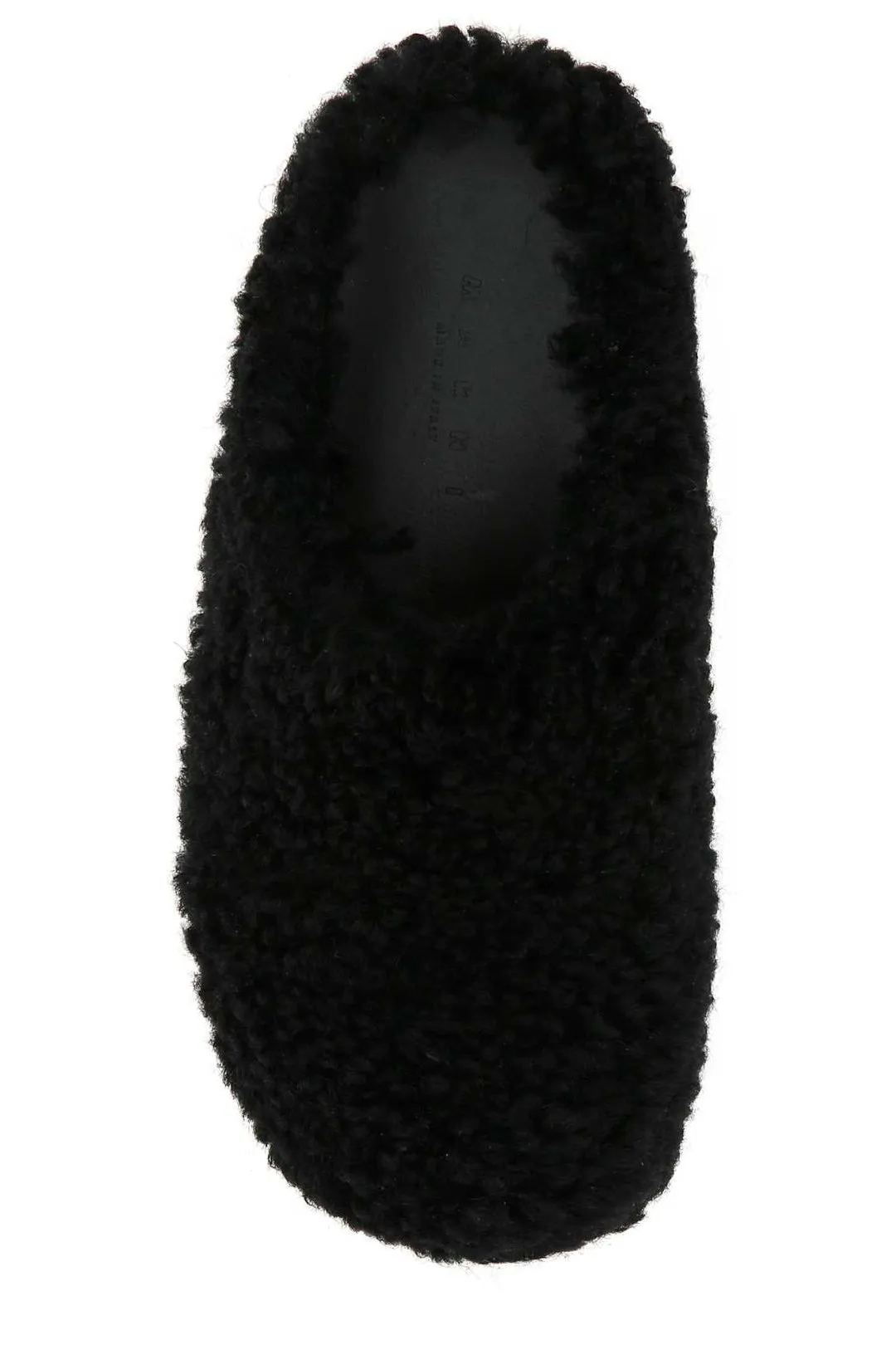 Marni Shearling Closed-Toe Slippers