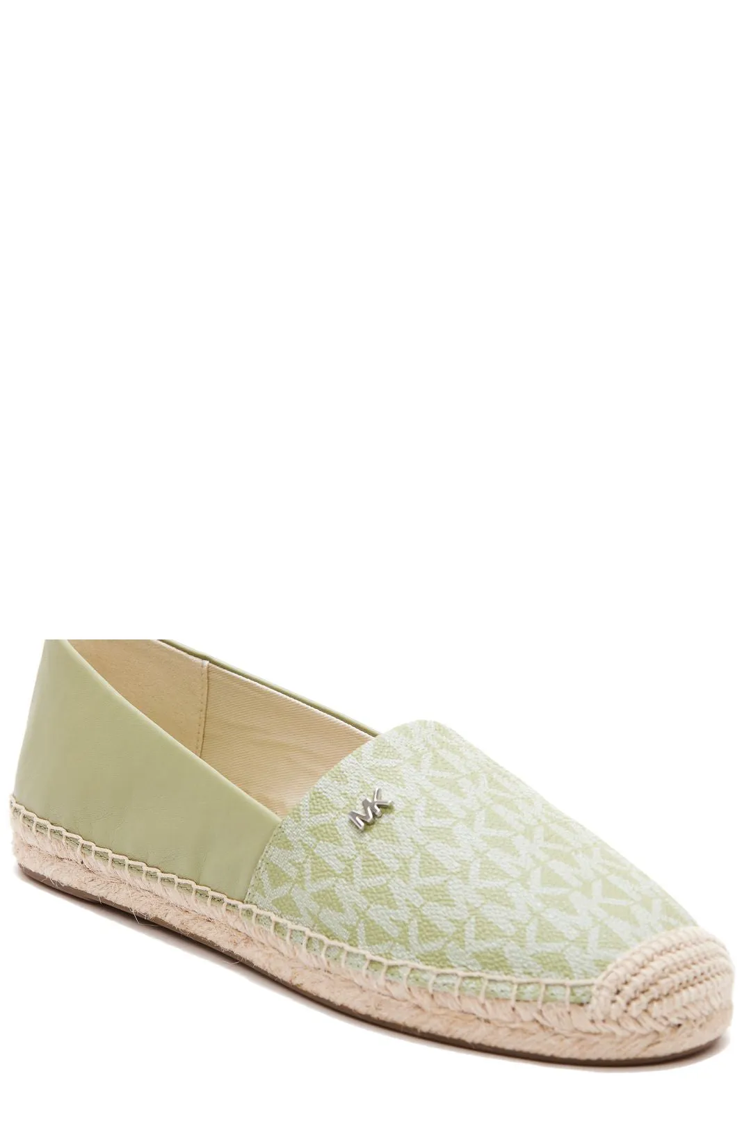 Michael Michael Kors Monogram-Print Slip On Flat Shoes