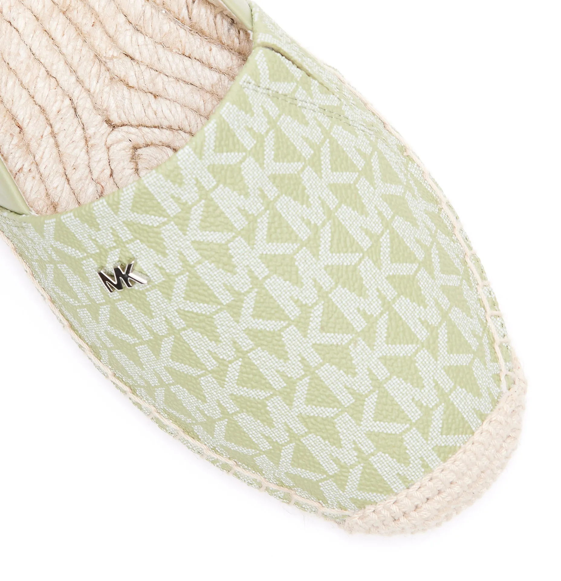 Michael Michael Kors Monogram-Print Slip On Flat Shoes