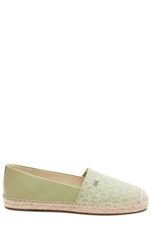 Michael Michael Kors Monogram-Print Slip On Flat Shoes
