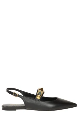 Michael Michael Kors Wren Studded Slingback Flats