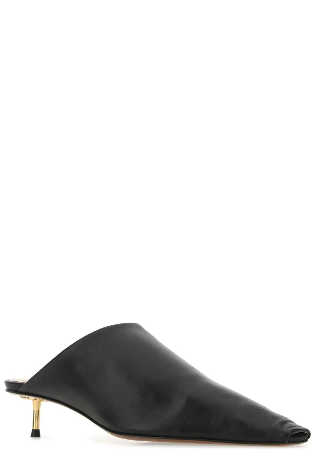 Nanushka Square Toe Slip-On Mules