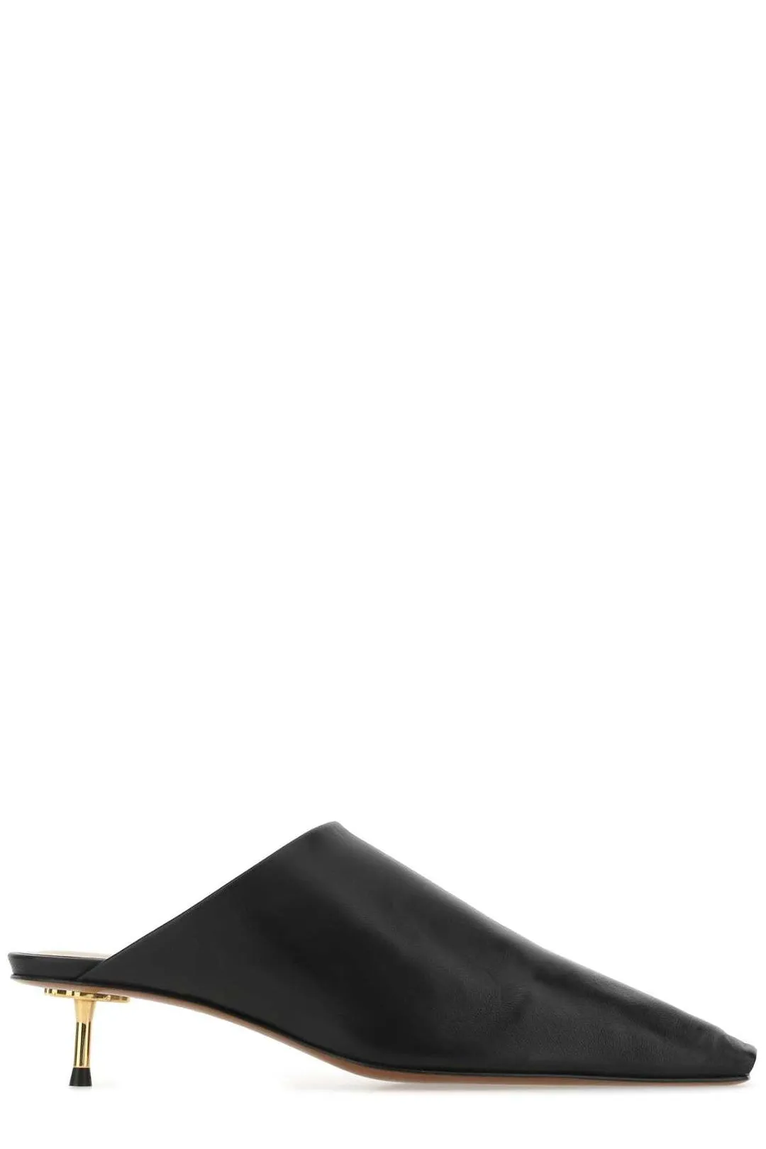 Nanushka Square Toe Slip-On Mules