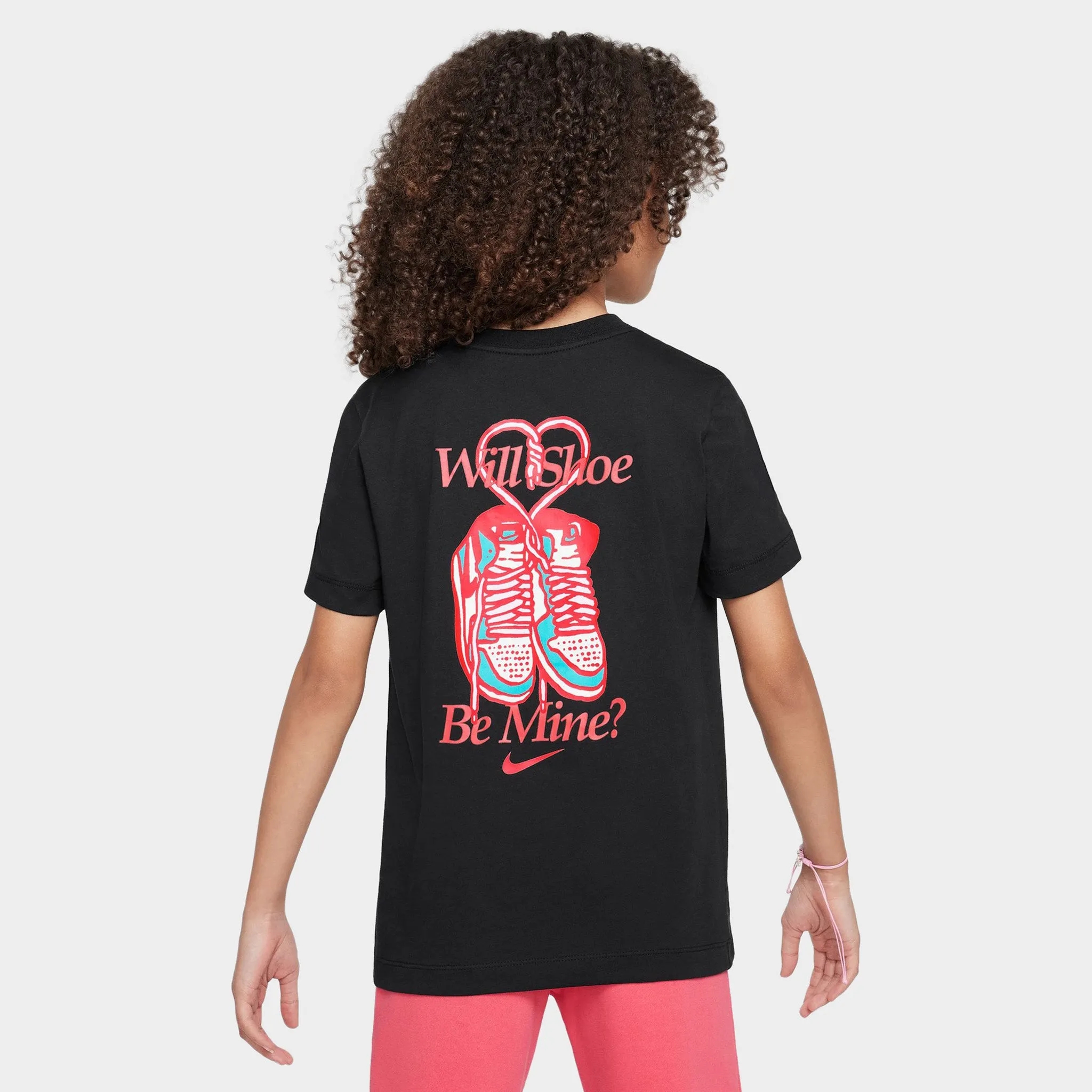 Nike Sportswear Juniors' Be Mine T-Shirt / Black