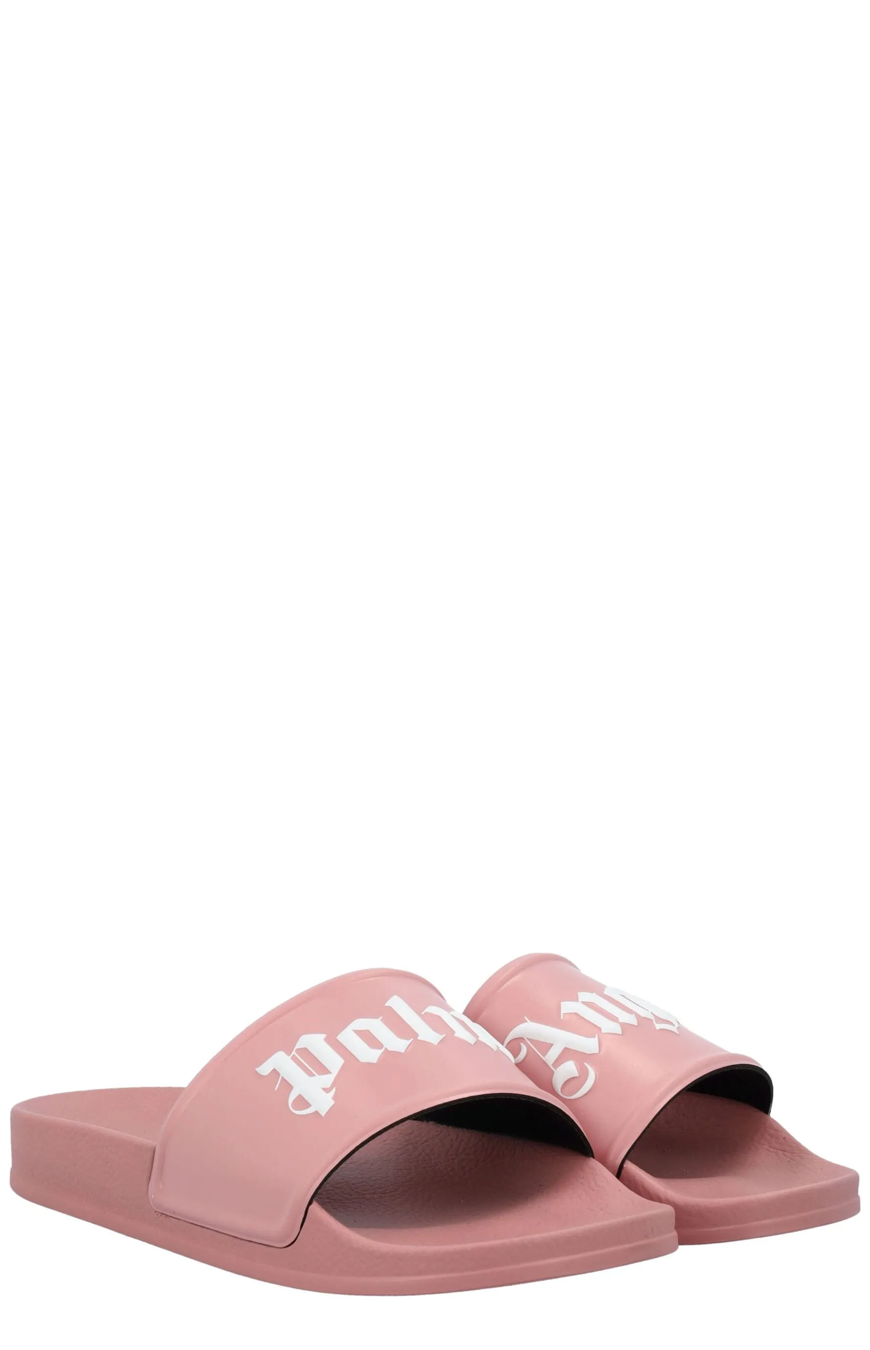 Palm Angels Logo Print Flat Slides