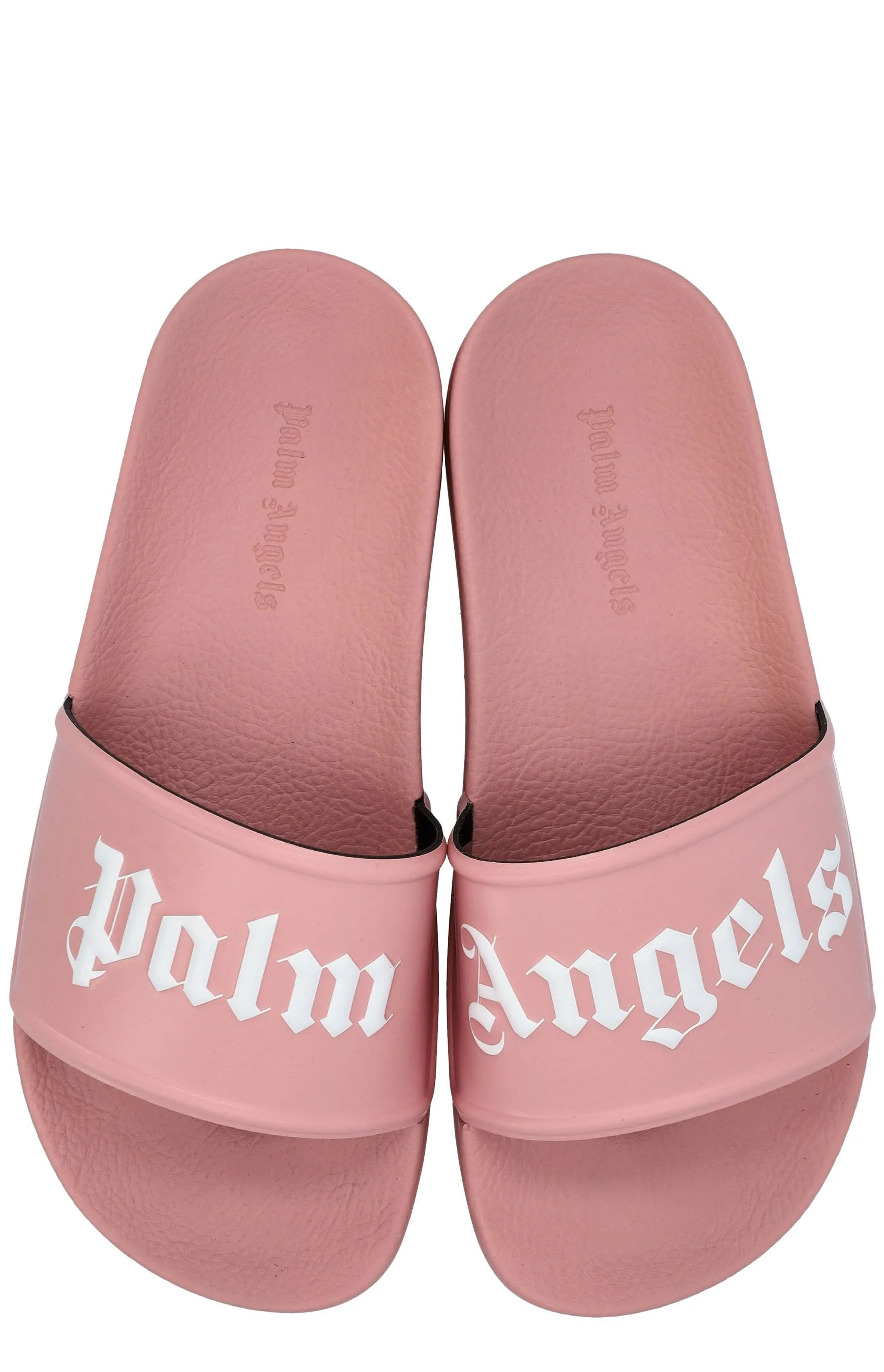 Palm Angels Logo Print Flat Slides