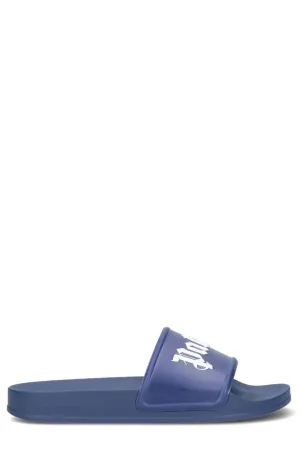 Palm Angels Logo Printed Slip-On Sandals