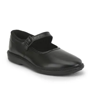Prefect Black Ballerina Dress School Shoes For Kids S/GIRL (N) By Liberty
