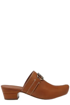 Salvatore Ferragamo Sella Logo Buckle Sandals
