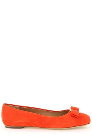 Salvatore Ferragamo Varina Ballerina Flat Shoes