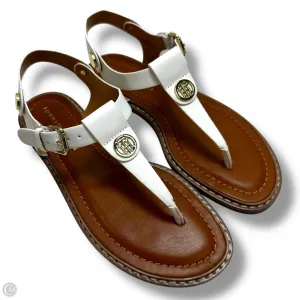 Sandals Flats By Tommy Hilfiger In White, Size: 6.5
